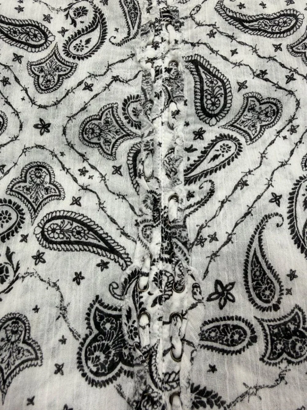 Zadig & Voltaire Raba Print Tunic Dress Swim Cover Up M Paisley Oversized